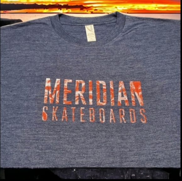 Other - Meridian Skateboards T Shirt Sz L NWOT